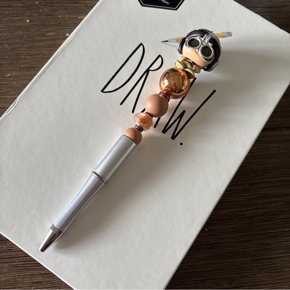 Disney Doorables: Star Wars: Anakin Skywalker handmade beaded pen - Picture 2 of 3